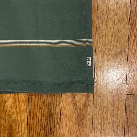 KATIN Men's Tank Top Green Stripped Size Large - Picture 4 of 4